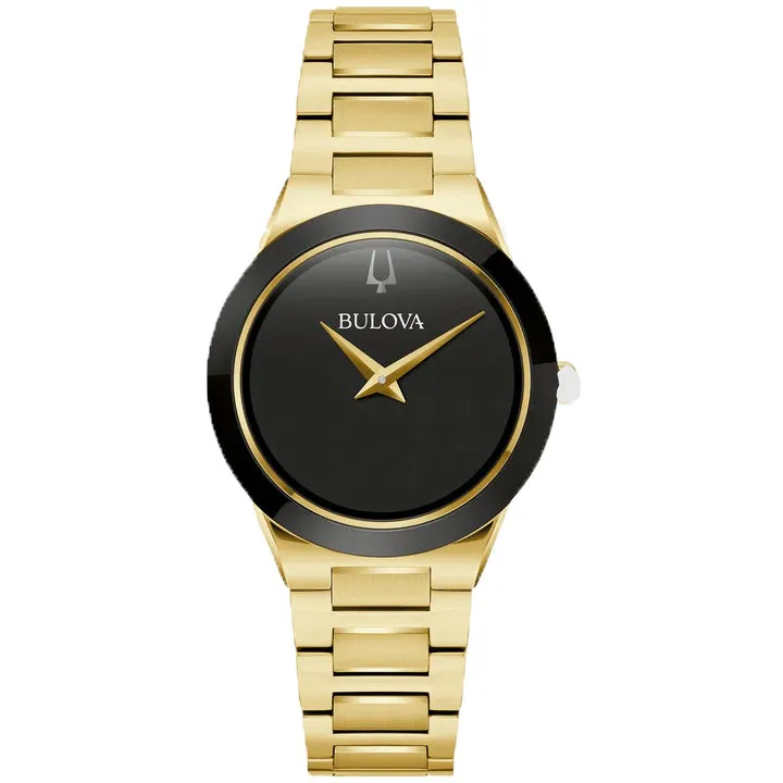 BULOVA Millennia Gold & Black Watch