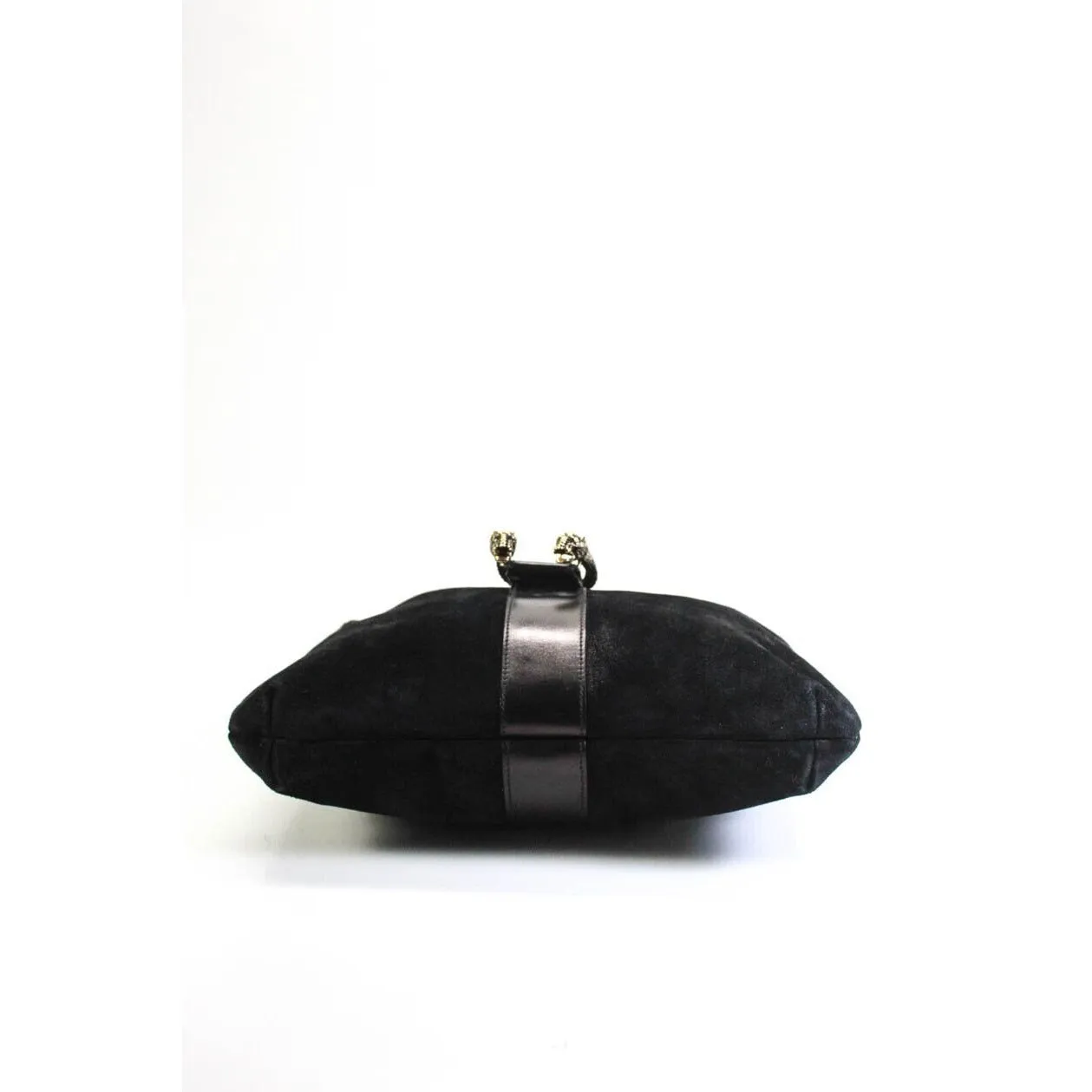 Gucci Black Leather Jackie Tigrette/Dionysus Hobo bag
