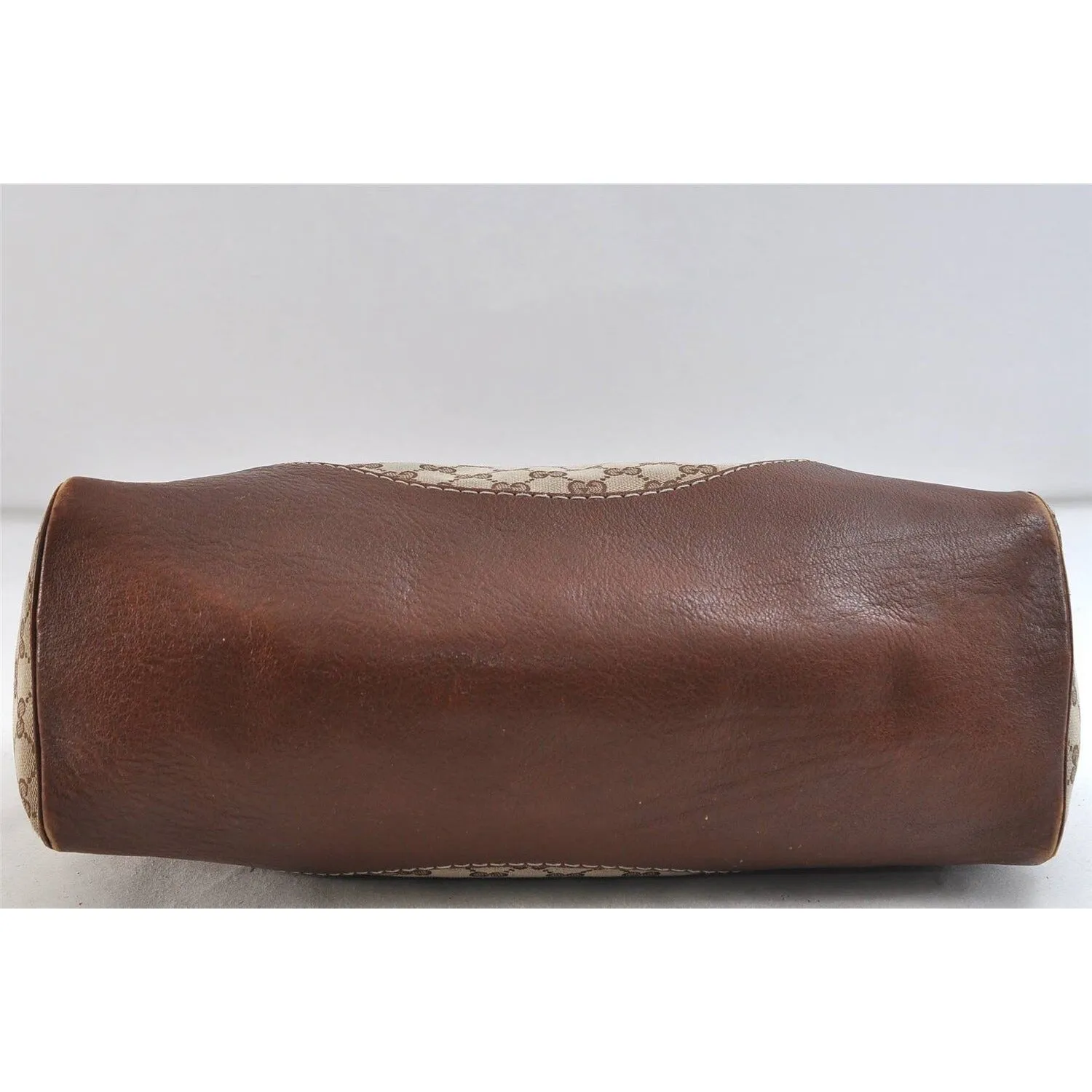 Gucci 'Charlotte' brown Guccissima XL satchel w chrome G