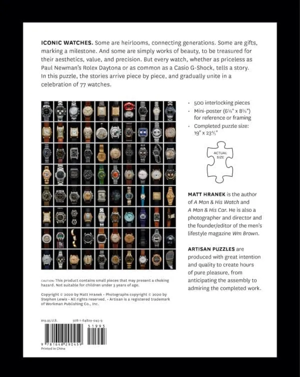 Iconic Watches - Puzzle