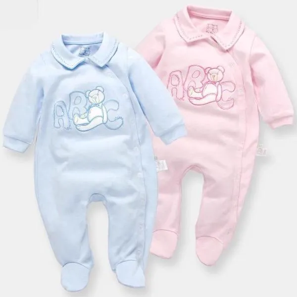 Jumpsuit with ABC and Bear detail