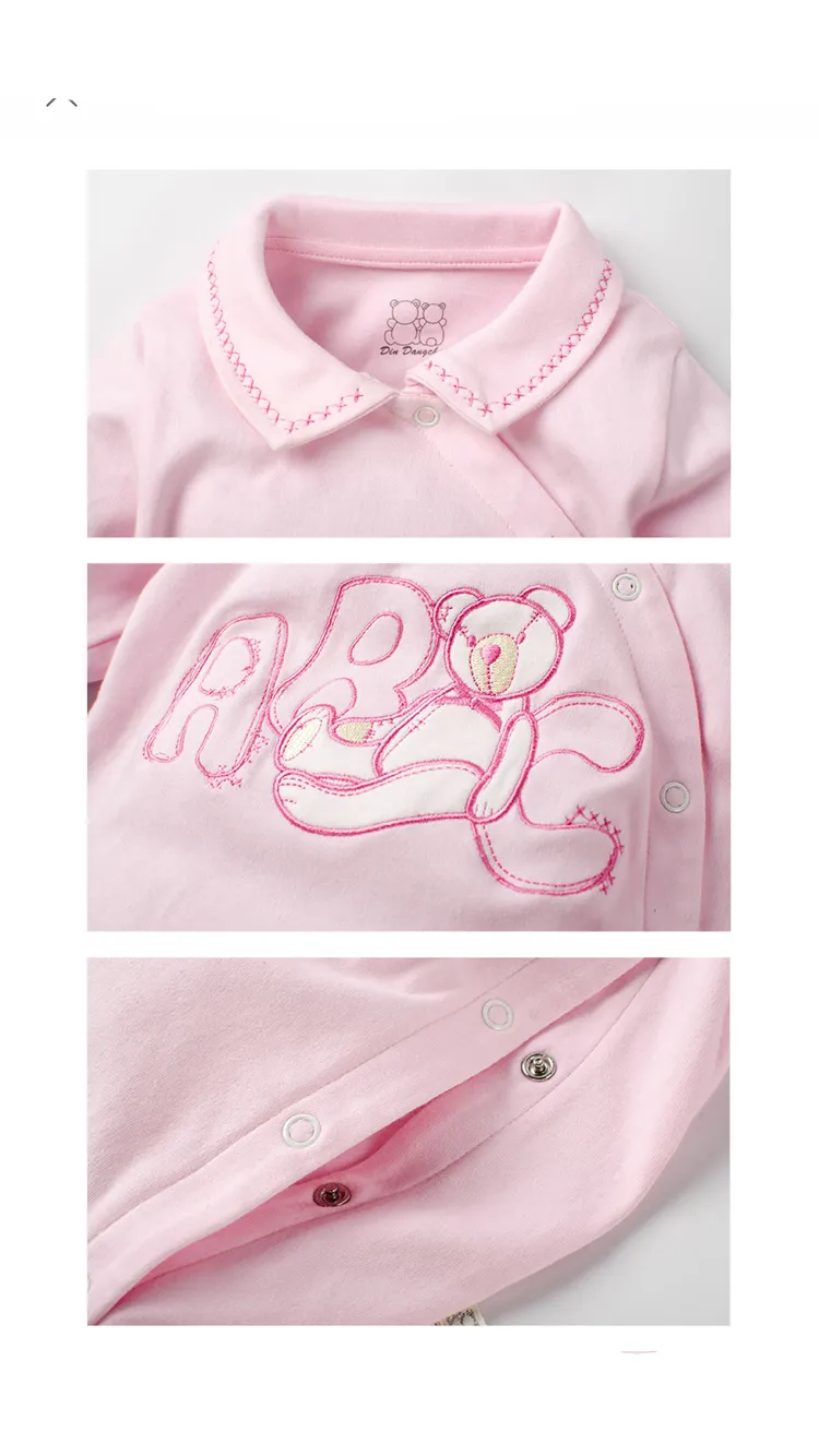 Jumpsuit with ABC and Bear detail