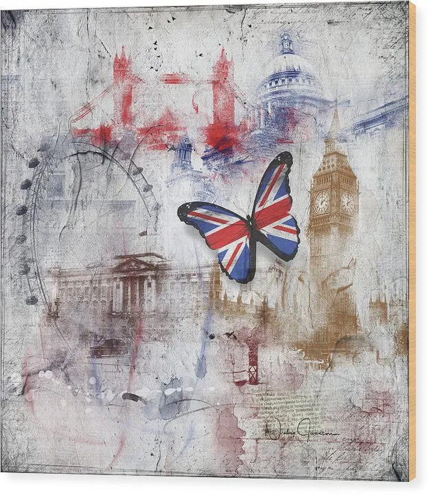 London Iconic - Wood Print
