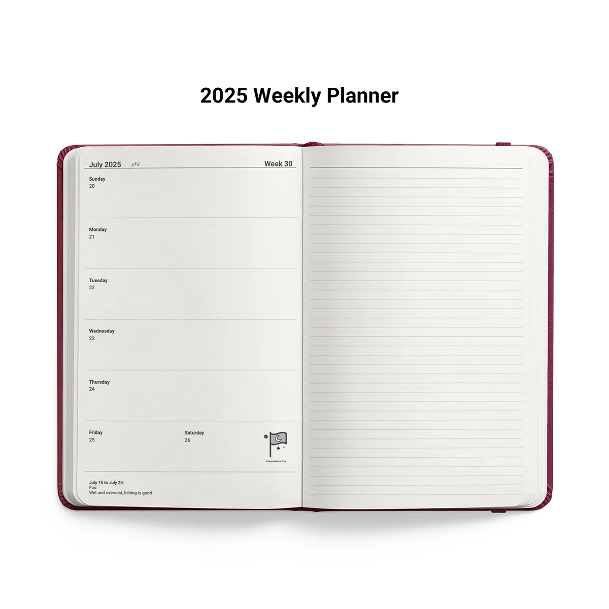 Ode to the Islands 2025 Planner
