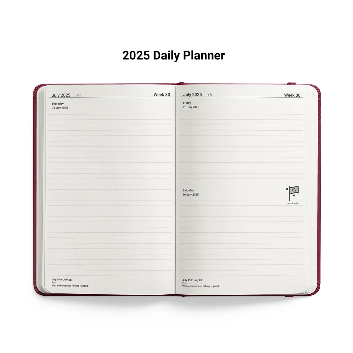 Ode to the Islands 2025 Planner