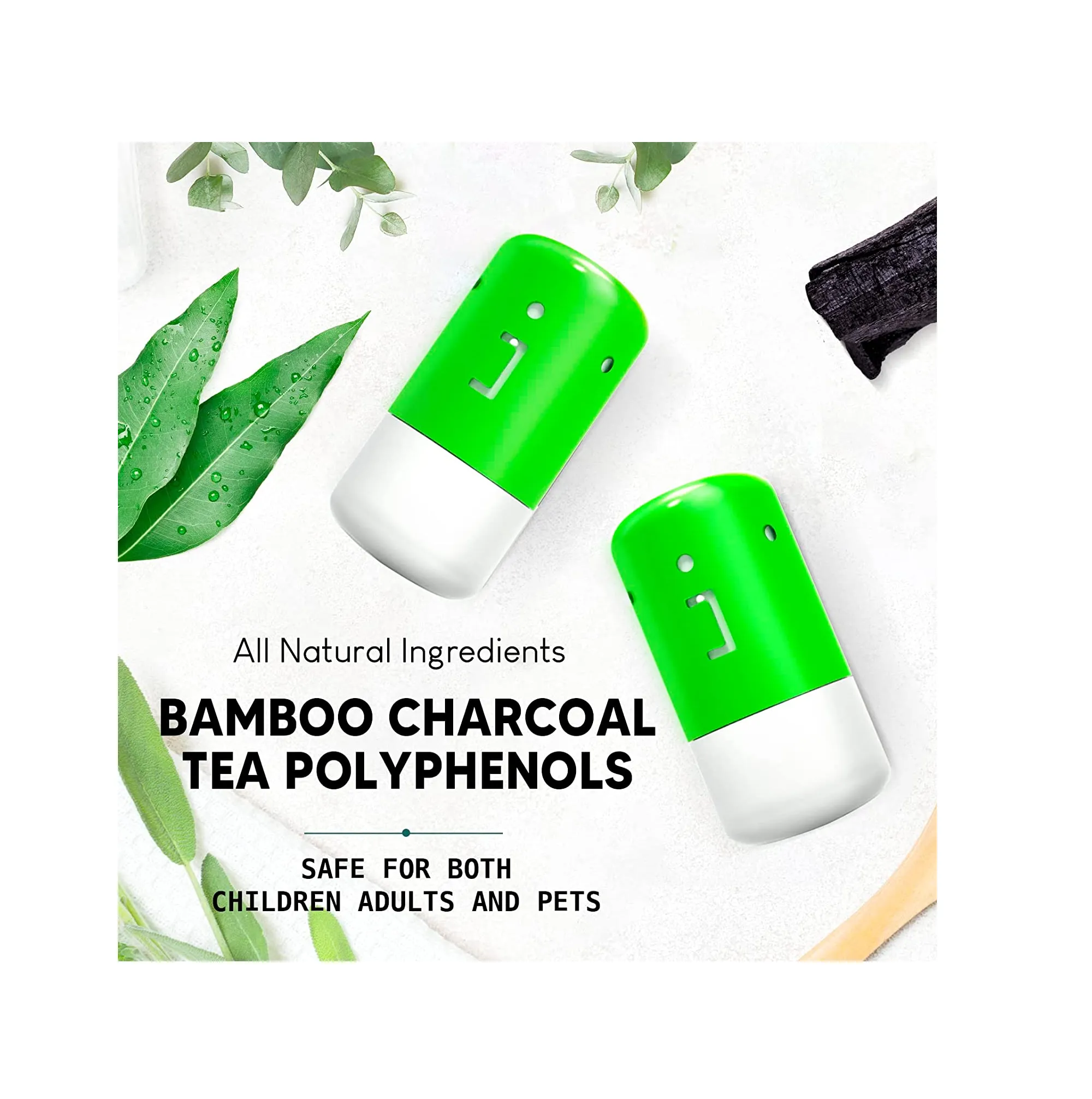 Shoe Deodorizer Balls for Sneaker 6 Pack Eucalyptus & Mint Essential Oil
