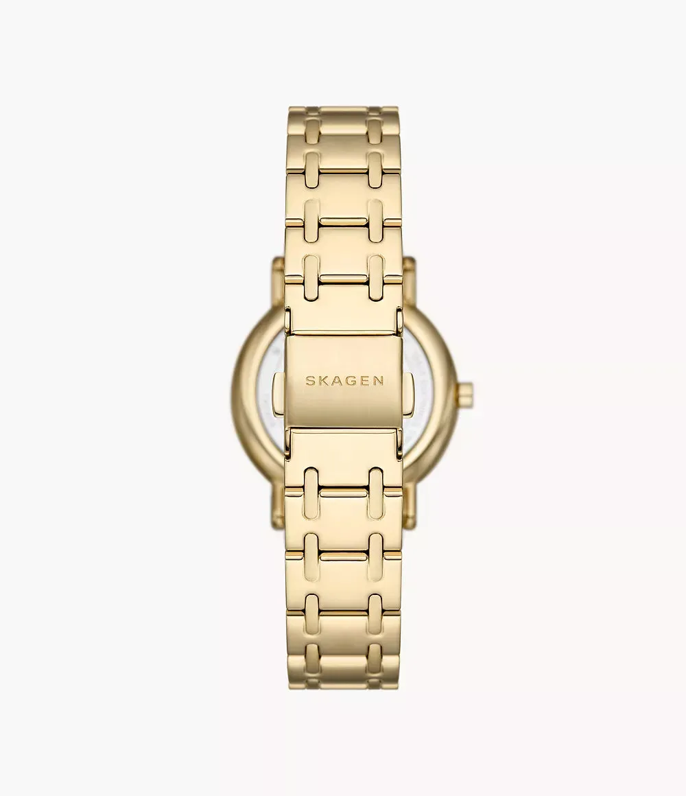 Signatur Lille Two Hand Stainless Steel Bracelet Watch - Gold - SKW3124