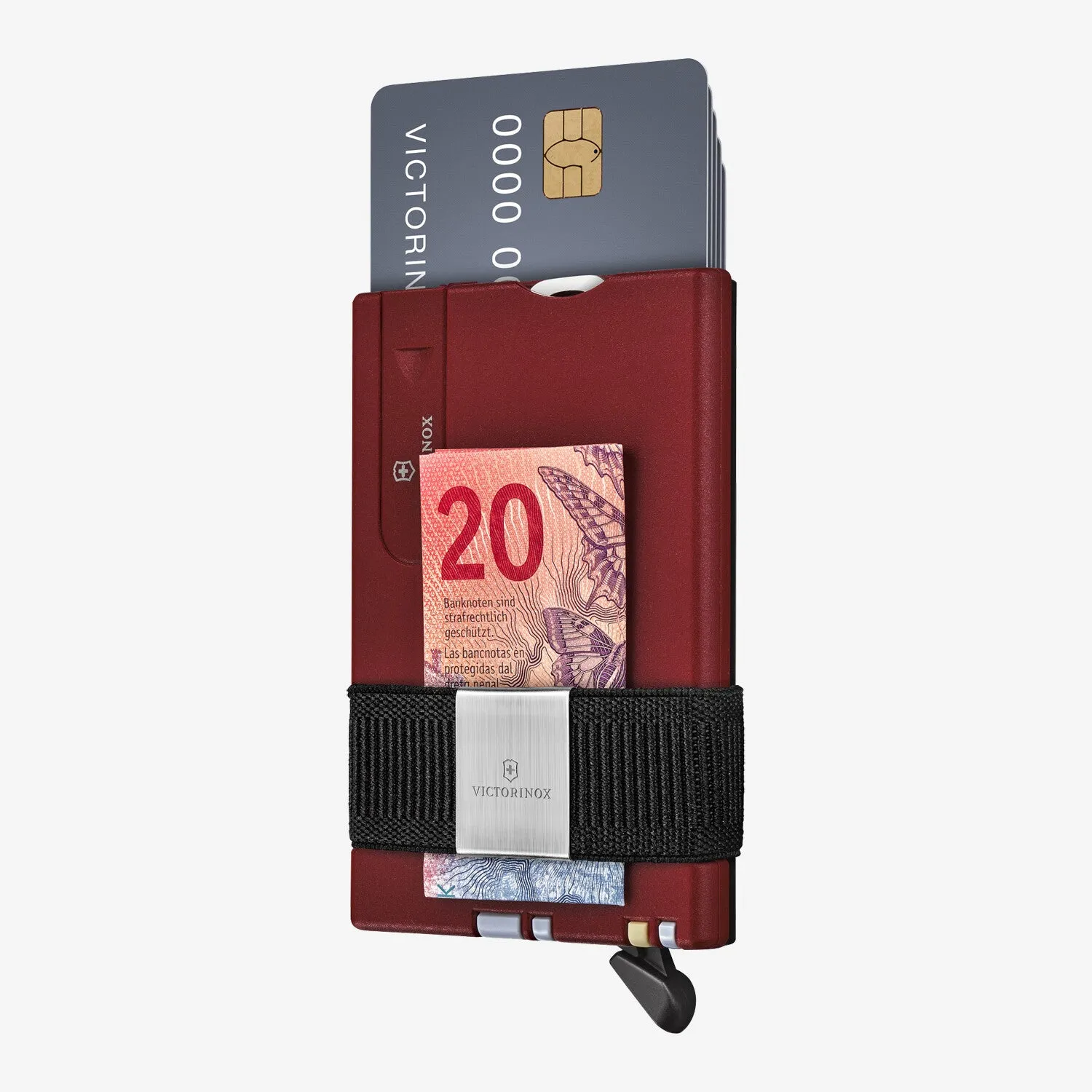 Smart Card Wallet in Iconic Red