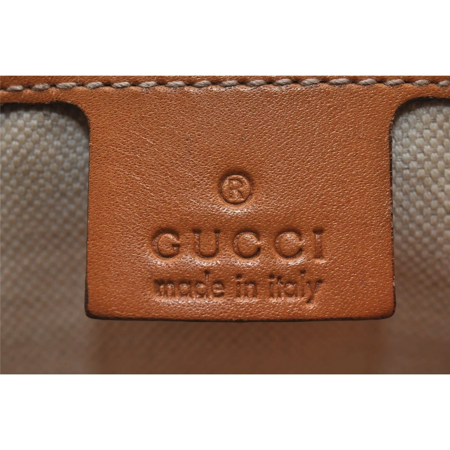 SOLD- Gucci brown Guccissima Web Heritage XL Tote w red & green